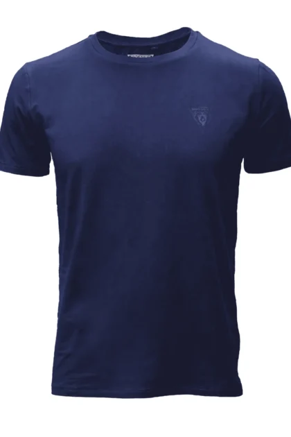 Herre T shirts New Bamboo Peacoat Blå