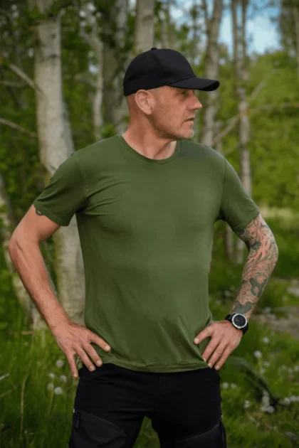 Bamboo Tshirt Man front