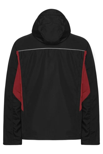 Off-road performance jacket Man back red/black